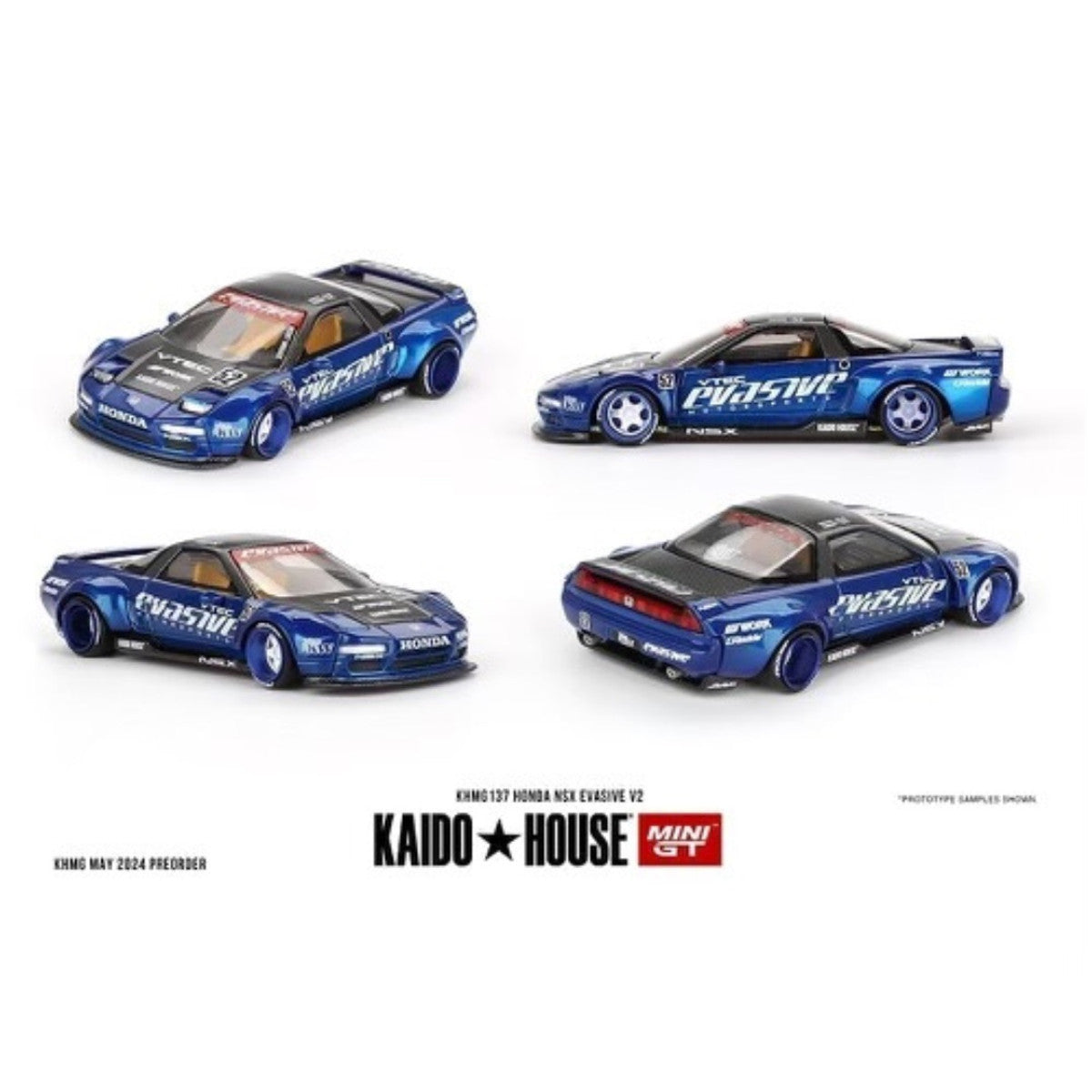Kaido House//137 Honda NSX Evasive V2 Blue