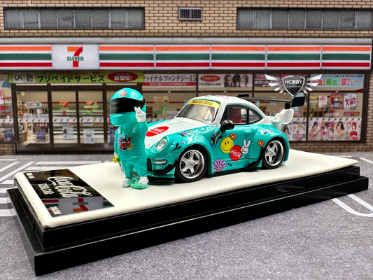Cool Car RWB Porsche Coca-Cola W/Figure HE