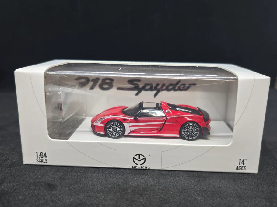 Time Micro 918 Spyder RED w/ WHT Flame