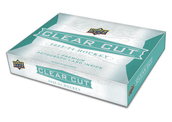 Upper Deck 2023/24 Hockey Clear Cut Hobby Box (1 Card)