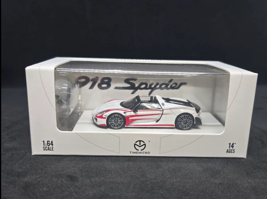 Time Micro 918 Spyder WHT / RED Flame