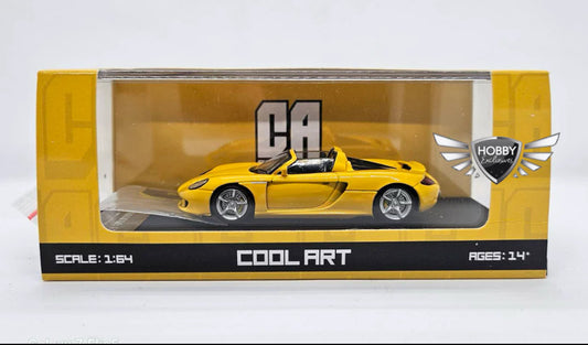 Cool Art Porsche Carrera GT Yellow HE