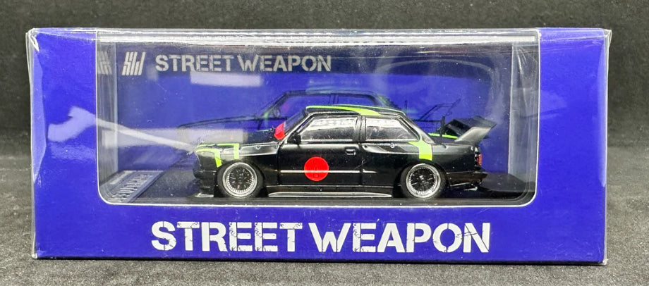 Street Weapon BMW LTO E30 Black and Green HE