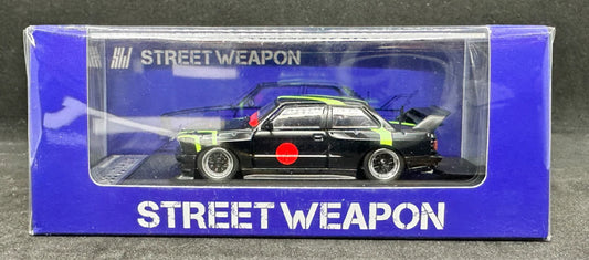 Street Weapon BMW LTO E30 Black and Green HE