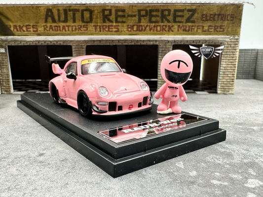 TimeMicro Raul-Welt Pink Q Porsche Action Figure Edition HE