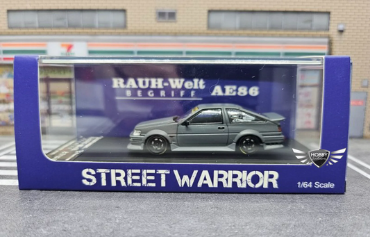 Street Warrior x Ghost Player Rauh-Welt AE86 GREY HE