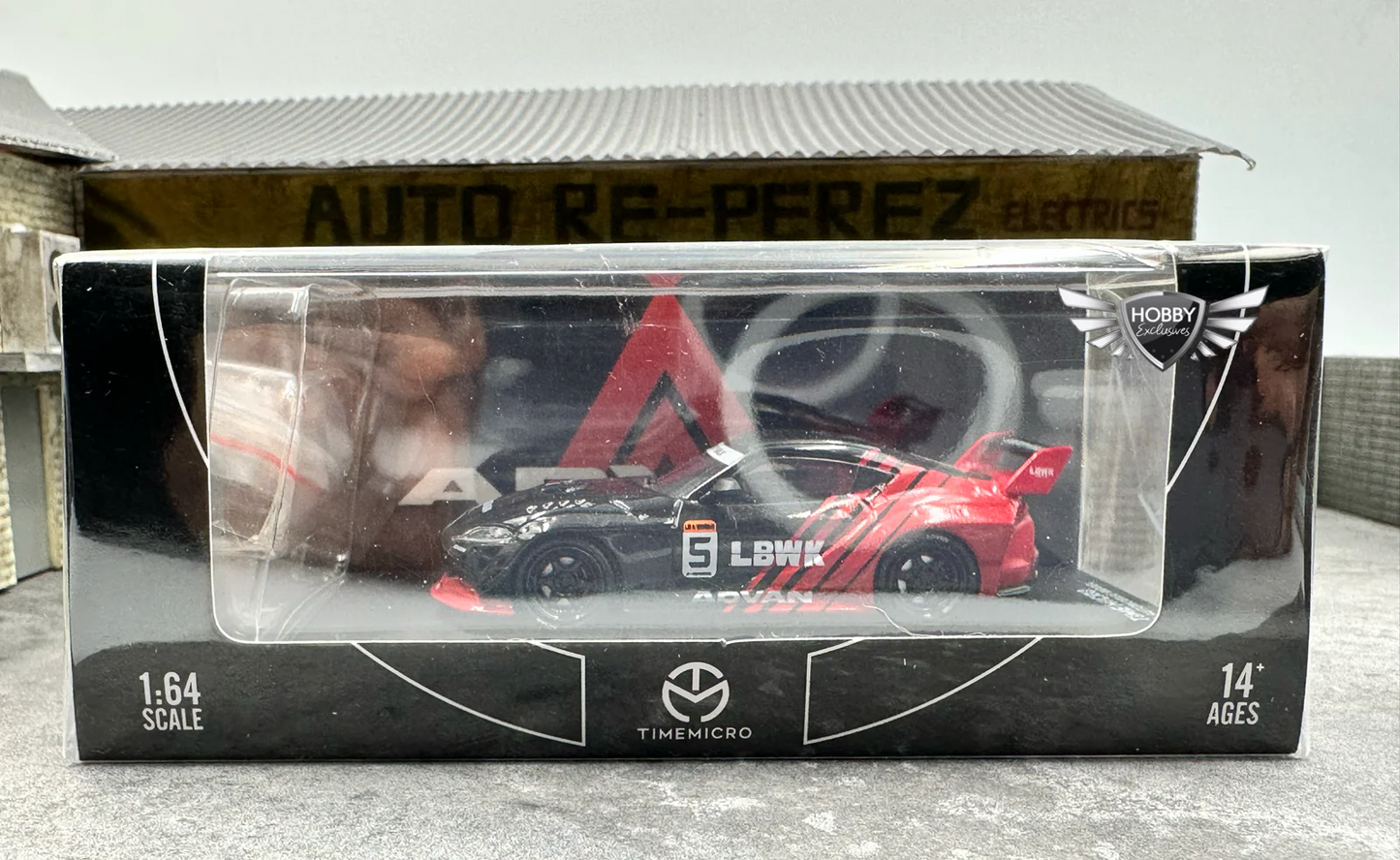 Toyota Speedster ADVAN Limited Special Edition Doll Version Time Micro HE