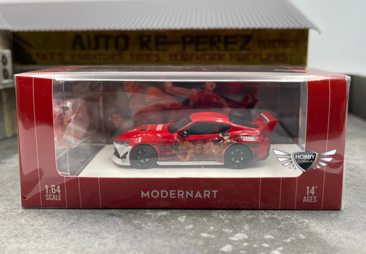 Modernart Toyota Supra Dunk Master Limited w/Figure #7 HE
