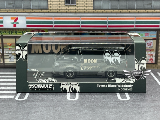 Tarmac Moon Equipped Toyota Hiace Widebody Mooneyes HE
