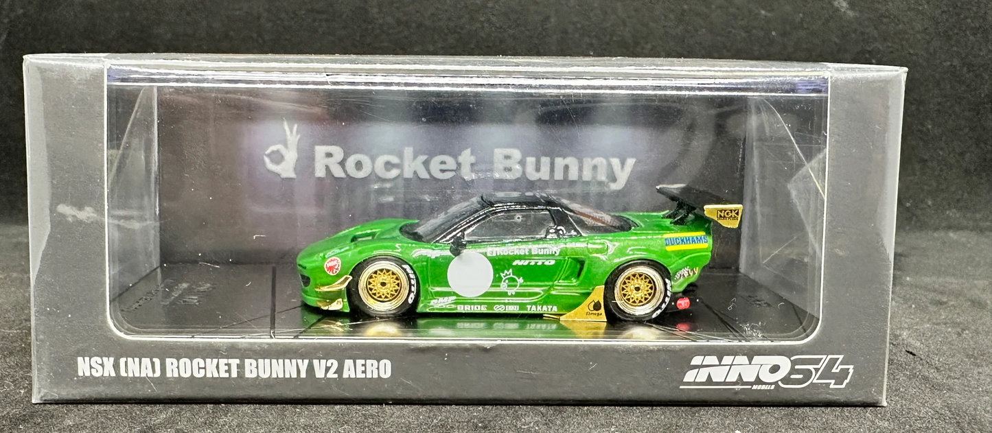 Inno64 NSX (NA) Rocket Bunny V2 AERO Green Metalic HE
