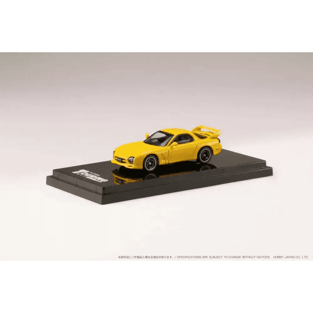 Hobby Japan RX-7 FD3S (A-Spec) Mazda Speed Sunburst Yellow HE