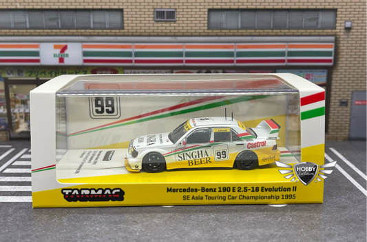 Tarmac Works Mercedes Benz 190E 2.5 16 Evolution ll SE Asia Touring Car Championship 1995 HE