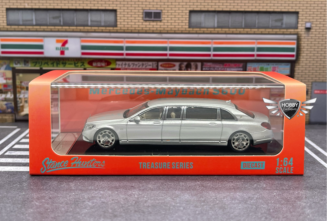 Stance Hunters Treasure Series Mercedes-Maybach Pullman S600 Silver