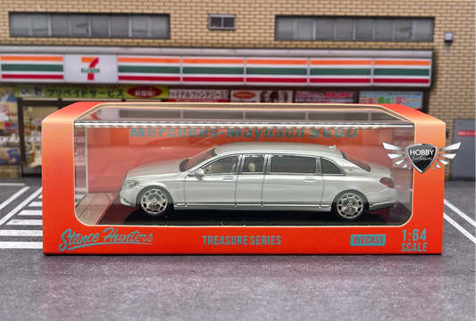 Stance Hunters Treasure Series Mercedes-Maybach Pullman S600 Silver
