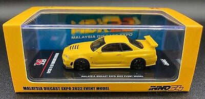 Inno64 Malaysia Diecast Expo 2022 Event Model Nissan Skyline GT-R (R34) HE