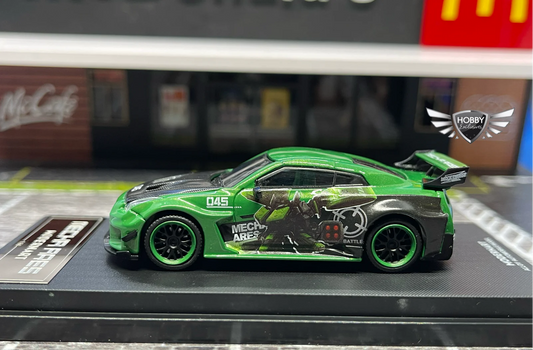HE Modern Art Mecha Ares R35 Gt-R Green No Figure