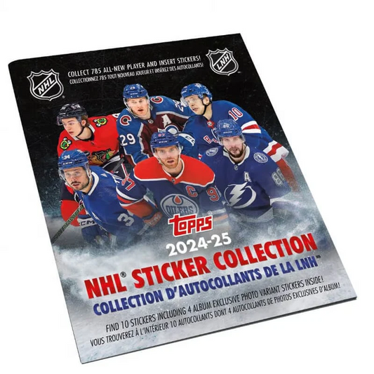 TOPPS 2024/25 NHL Sticker Collection Book