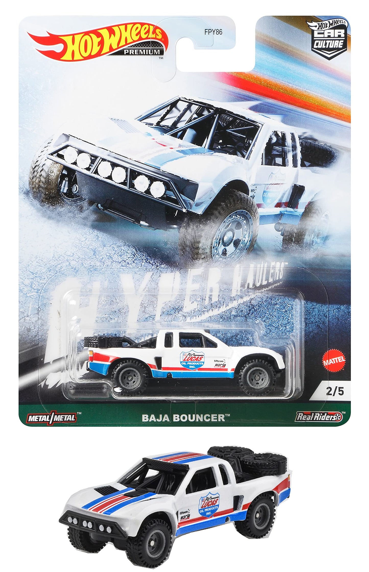 HotWheels Premium Car Culture Hyper Haulers Baja Bouncer HE