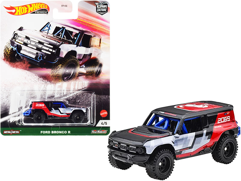 HotWheels Premium Car Culture Hyper Haulers Ford Bronco R HE