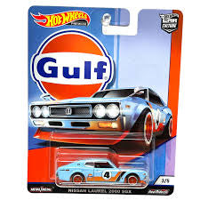 HotWheels Premium Car Culture GULF Nissan Laurel 2000 SGX HE