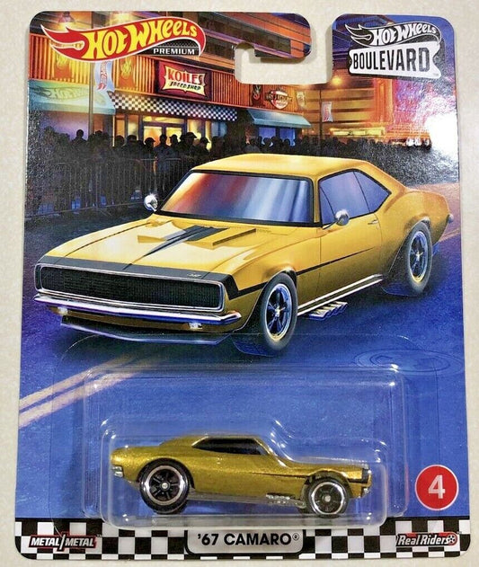 Hotwheels Premium Boulevard #4 ‘67 Camaro HE