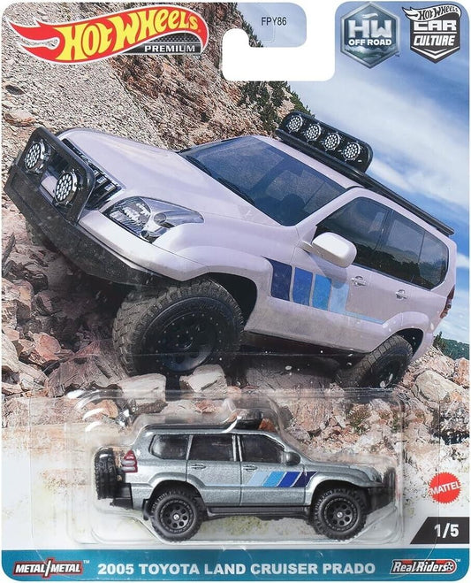 HotWheels Premium Car Culture HW Off-Road 2005 Toyota Land Cruiser Prado