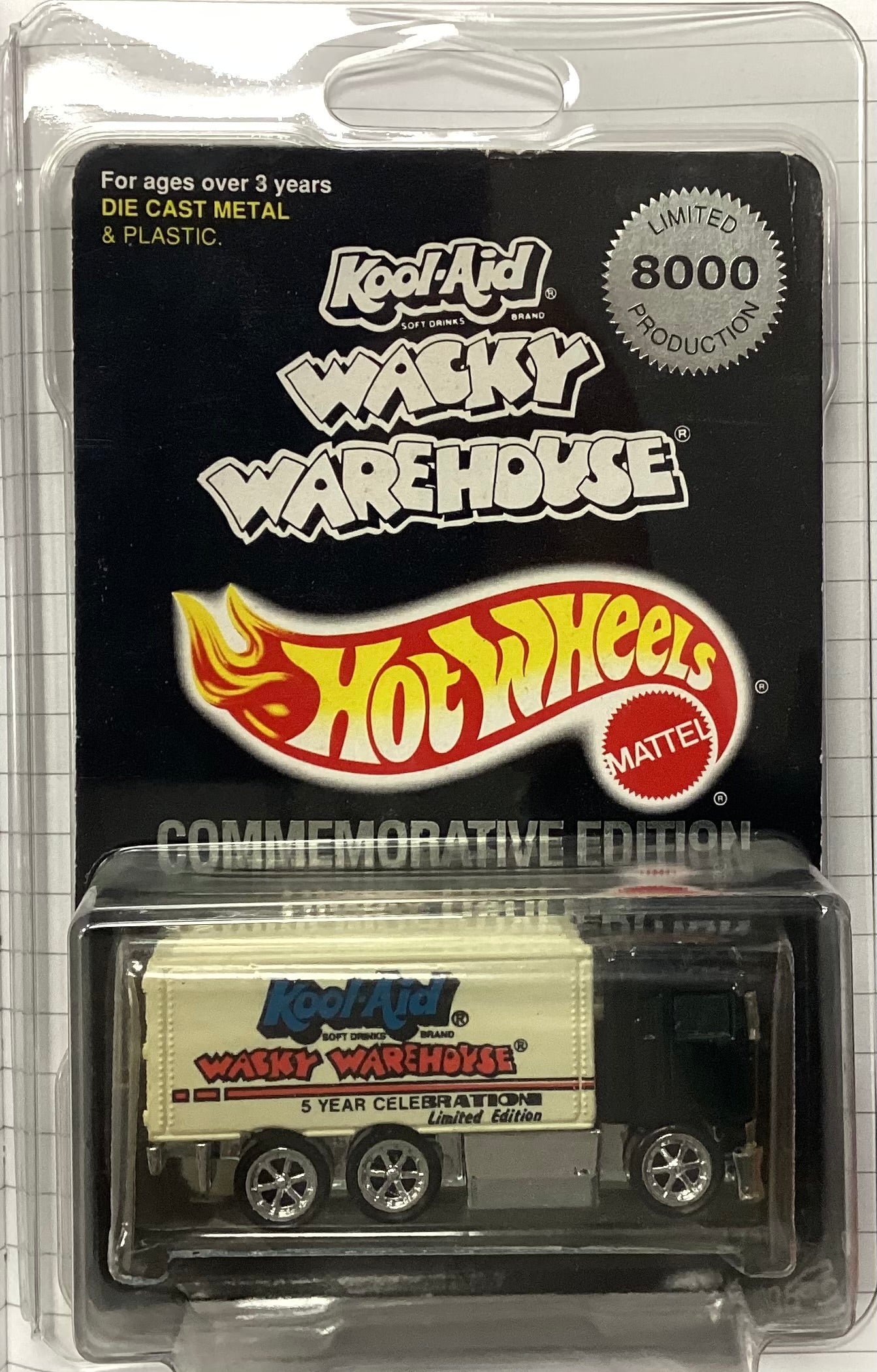 HotWheels Kool-Aid Wacky Warehouse Commemorative Edition Highway Hauler HE