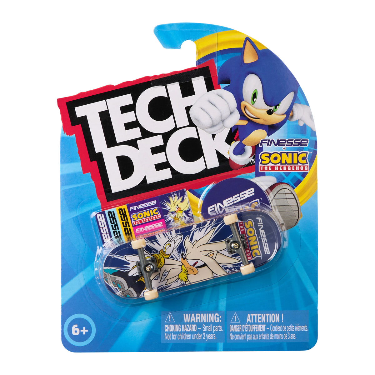Tech Deck Finesse x Sonic The Hedgehog Silver – Hunters Toys & Collectibles