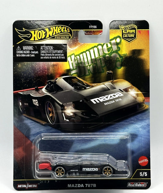 HotWheels Premium Car Culture Hammer Drops Mazda 787B HE
