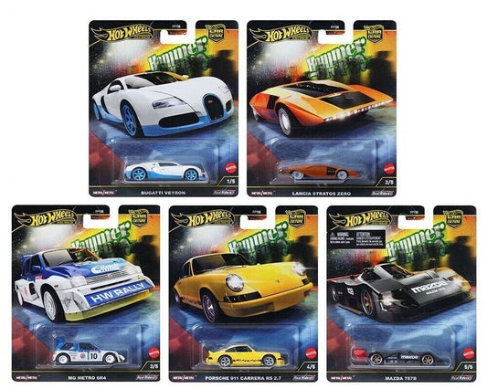 HotWheels Premium Car Culture Hammer Drops Full Set HE