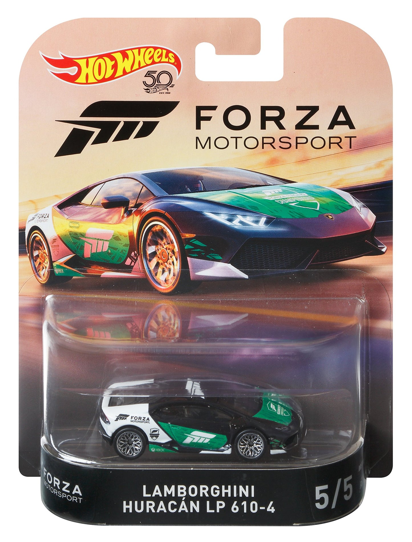HotWheels Forza Motor Sport Lamborghini Hurácan LP 610-4 HE
