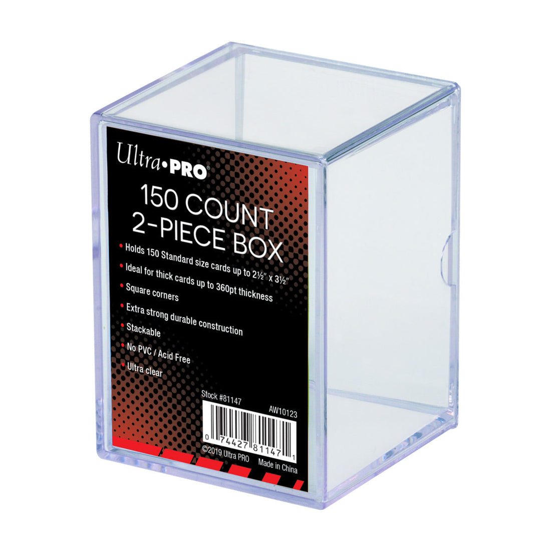Ultra Pro 150 Count 2 Piece Box – Hunters Toys & Collectibles