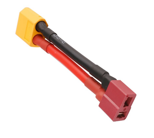 GEA6M2TF Gens Ace XT60 Male To Deans (T-Plug) Female Adapter Cable