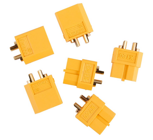 GEAXT603 Gens Ace XT60 Male & Female Plug (3 Pairs)