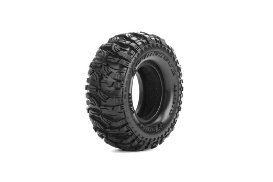 LOULT3367VI Louise R/C CR-Mallet 1.0" Tire Only, 2.3" OD (Front/Rear)(2)