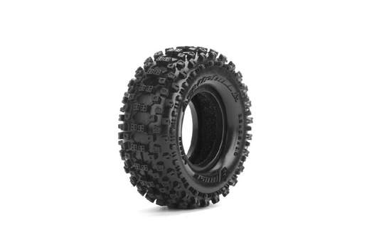 LOULT3369VI Louise R/C CR-Uphill 1.0" Tire Only, 2.3" OD (Front/Rear)(2)