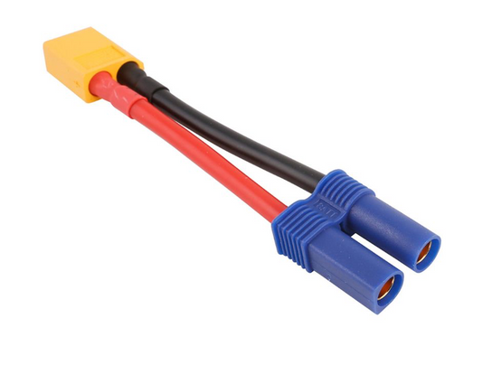 GEAX6M2E5F Gens Ace XT60 Male To EC5 Female Adapter Cable