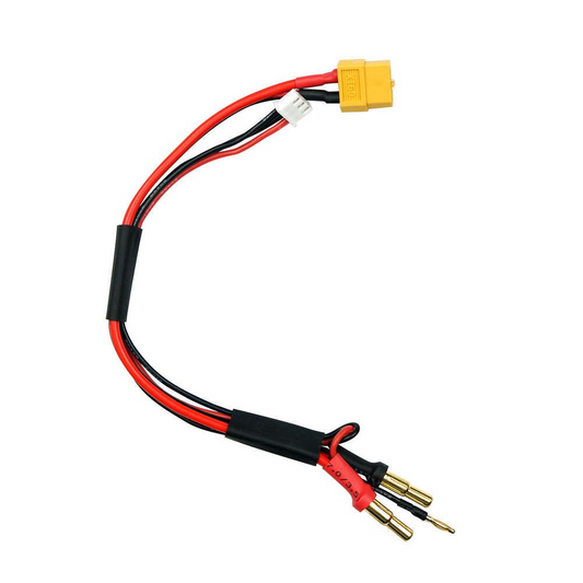 SK-600023-14 SkyRC XT60 (Female) to 4mm/5mm Bullet Charging Cable