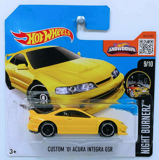 HotWheels Night Burnerz Custom ‘01 Acura Integra GSR (Short Card)