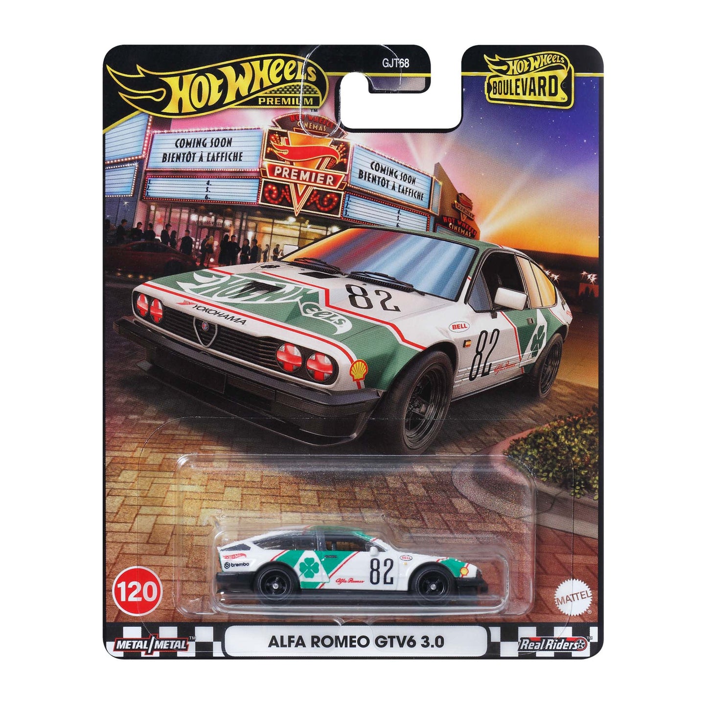 HotWheels Premium Boulevard #120 Alfa Romeo GTV6 3.0