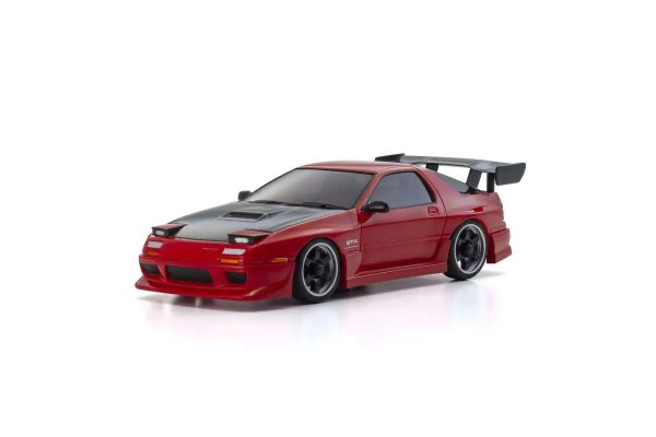 MZP476R ASC MA-020 MAZDA SAVANNA RX-7 FC3S with Aero Kit and CFRP hood Red