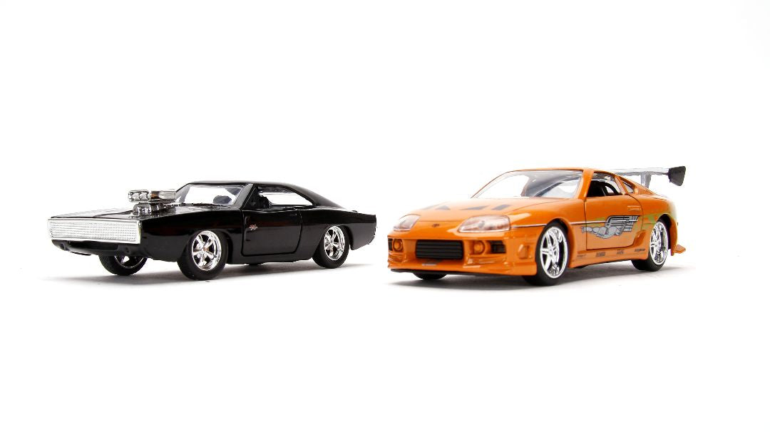 JAD31981 Jada 1/32 "Fast & Furious" Dom's Charger R/T / Brian's Supra