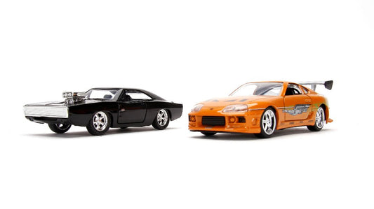 JAD31981 Jada 1/32 "Fast & Furious" Dom's Charger R/T / Brian's Supra