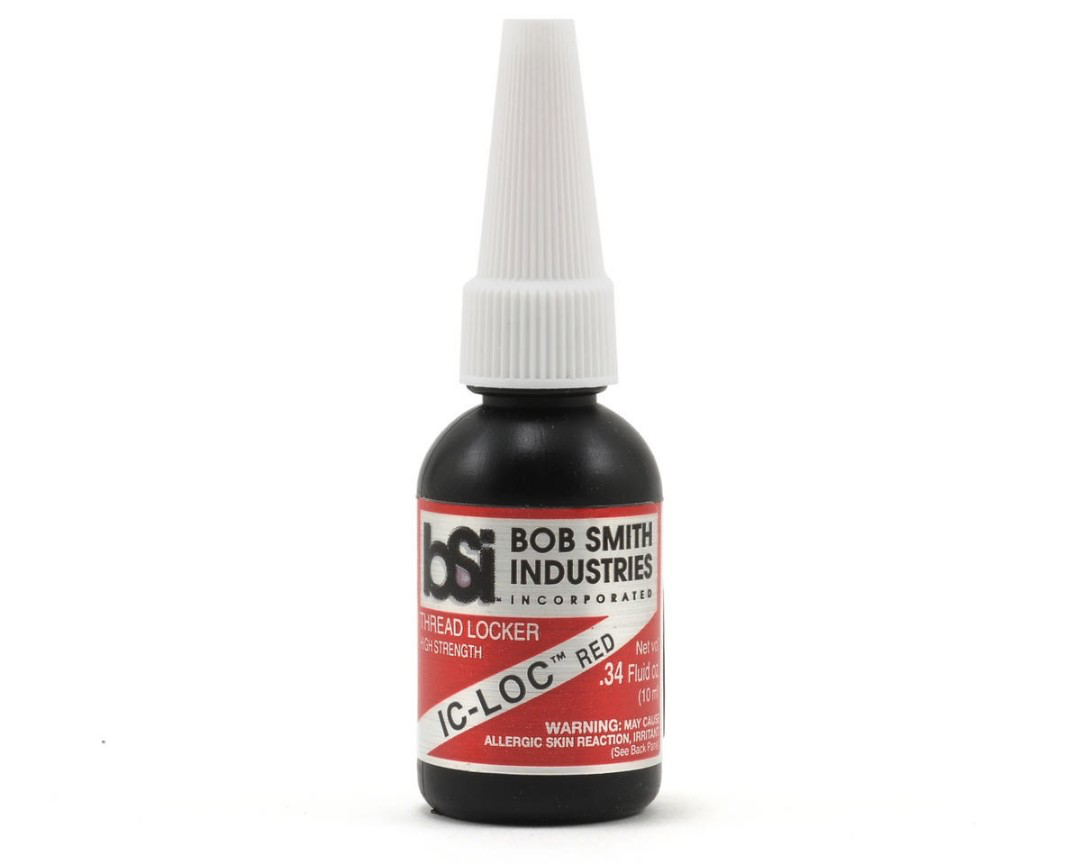 BSI173 Bob Smith Industries IC-LOC Red Permanent Thread Lock (1/3oz)