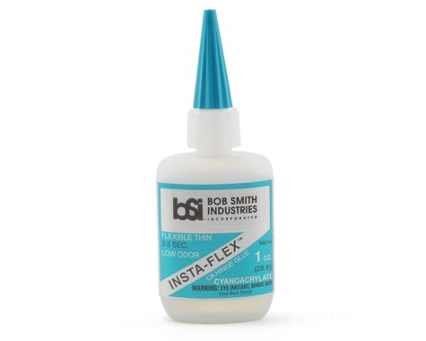 BSI119 Bob Smith Industries INSTA-FLEX Flexible Thin CA (1oz)