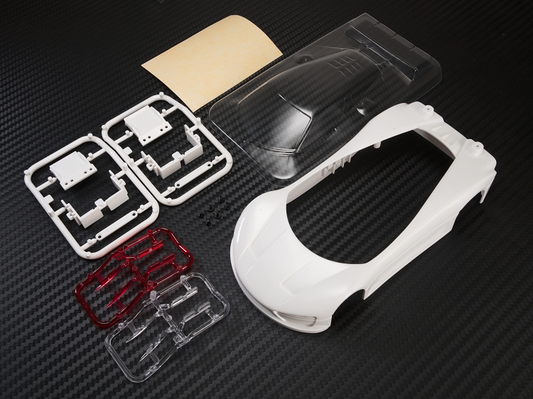 600500W PN Racing Mini-Z Concept C9 ABS Car Body Kit White