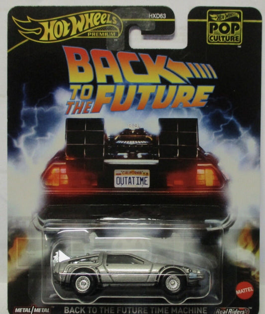 Hot Wheels Premium Back To The Future Time Machine (H Case) POP Culture