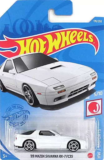 HotWheels HW J-Imports ‘89 Mazda Savanna Rx-7 FC35 HE
