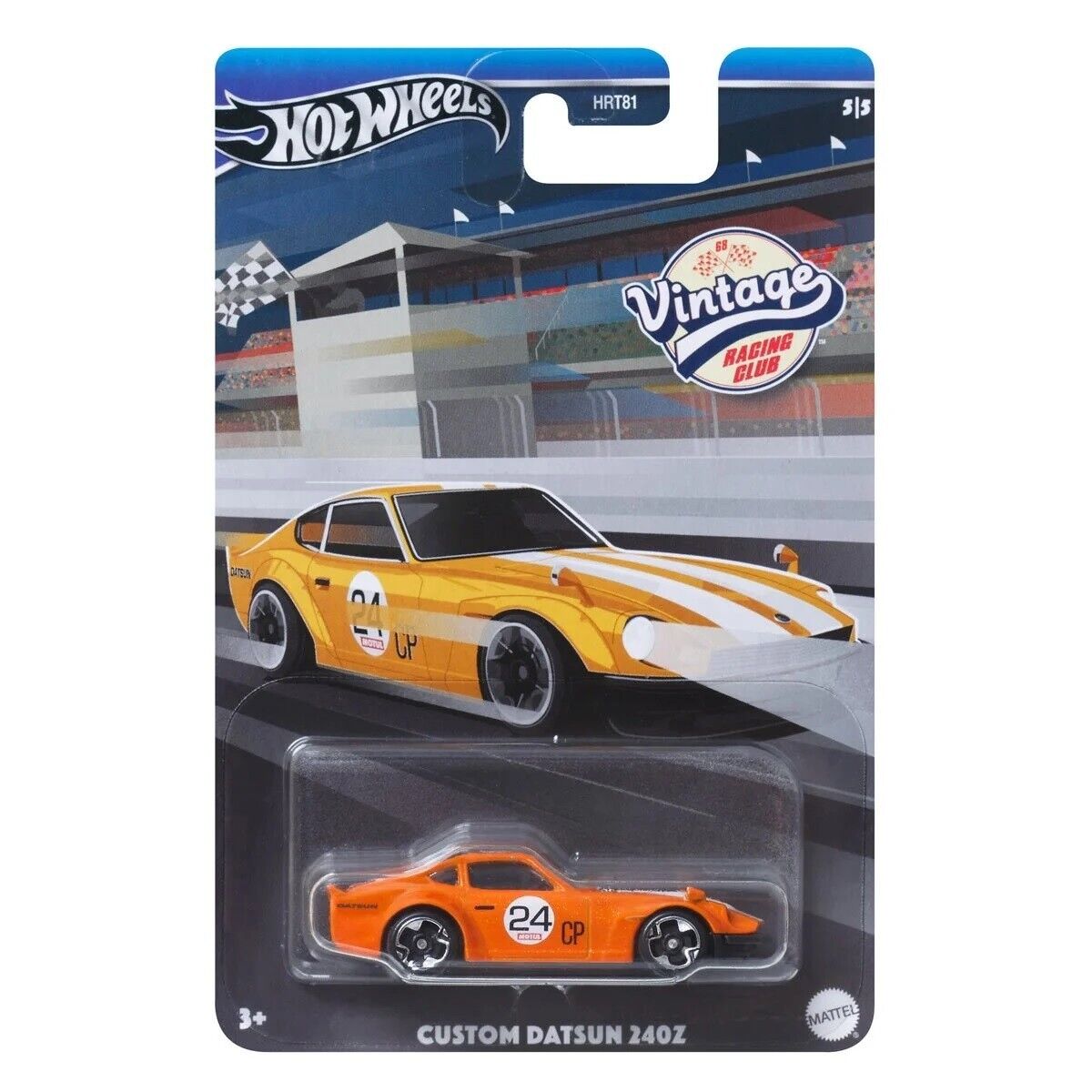 Hot Wheels Vintage Racing Club Custom Datsun 240z HE