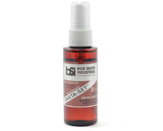 BSI151 Bob Smith Industries INSTA-SET Foam Safe Accelerator Pump Spray (2oz)